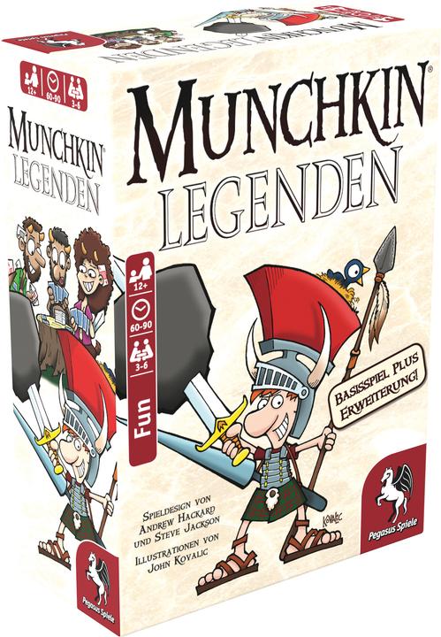 Image du produit Pegasus Légendes de Munchkin (Allemand)