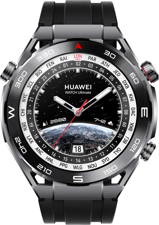 Huawei Horloge Ultimate Expedition Zwart (48.50 mm, Alleen WLAN)