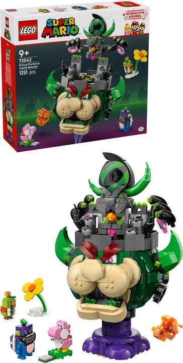 Productafbeelding LEGO Prins Florian & Kasteel Bowser (72042, LEGO Super Mario)
