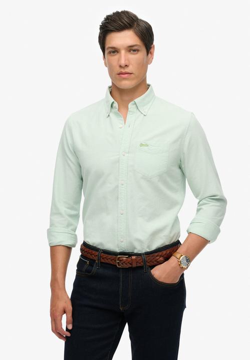 Immagine prodotto Superdry camicia a maniche lunghe in cotone biologico uperdry oxford (S)