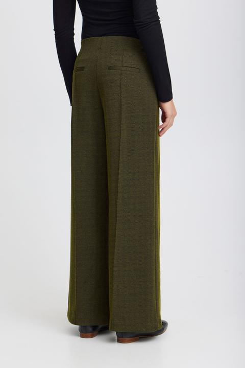 Actual product image Ichi 's trousers ihkate jacquard pa9 (XS)
