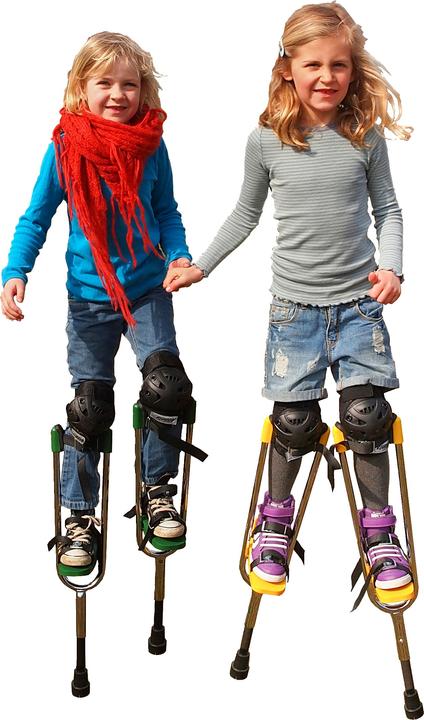 Actual product image Euro Play Actoy Kid's Peg Stilts