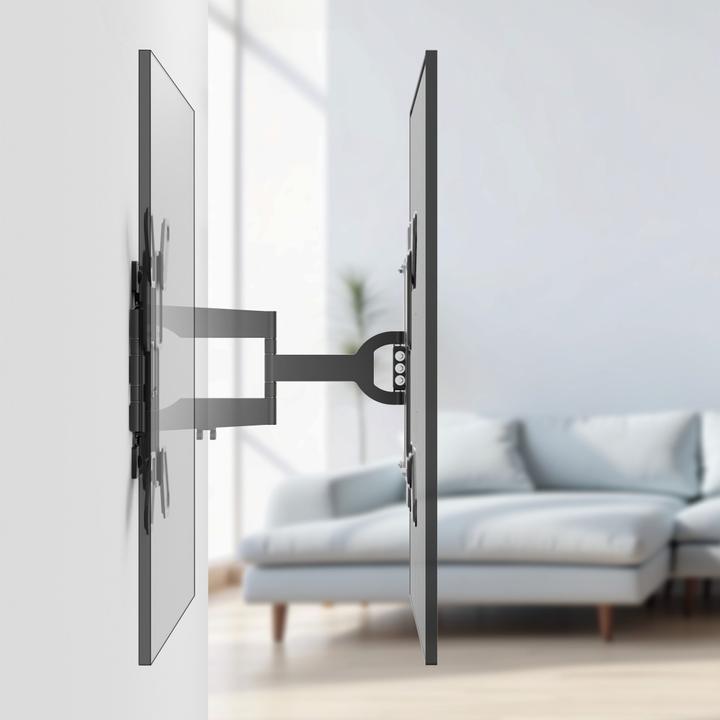 Image du produit Hama Support TV mural, OLED, plat, pivotant, extensible, 229cm (90") à 50kg (Mur, 90", 50 kg)