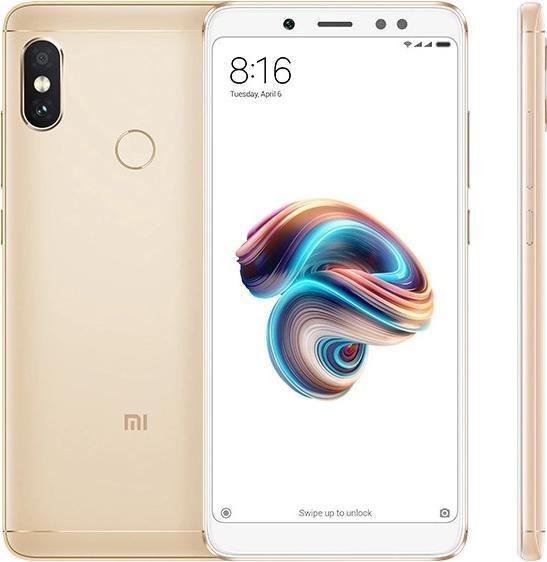 Image du produit Xiaomi Redmi Note 5 (64 Go, Or, 6", Double SIM hybride, 12 Mpx, 4G)