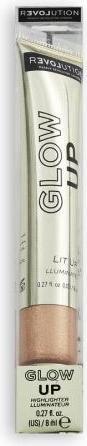 Actual product image Makeup Revolution Relove Glow Up Liquid Highlighter 8 ml - 8ml (Highlighter)