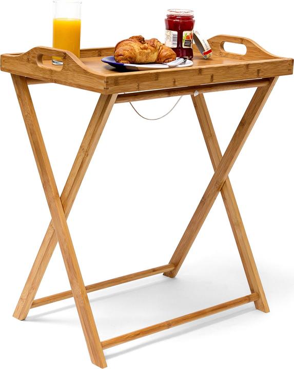 Produktbild Relaxdays Tabletttisch Bambus