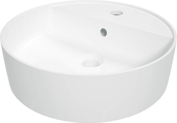 Deante Aufsatzwaschbecken aus Keramik mit Platz für einen Wasserhahn