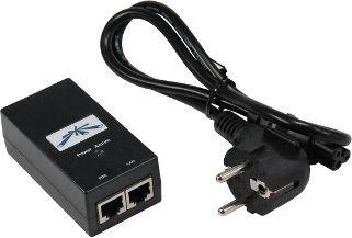 Actual product image Ubiquiti POE-24-24W PoE Adapter, passive (802.3at (PoE+), 24 W)