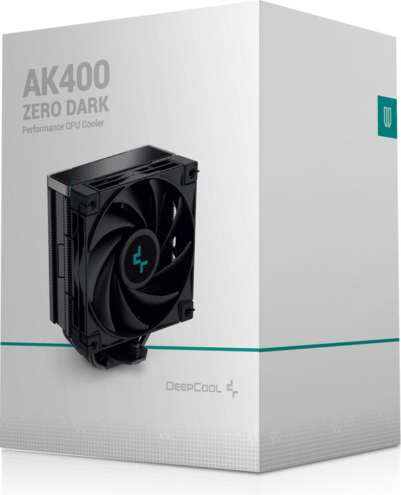Actual product image Deepcool AK400 Zero Dark (155 mm)