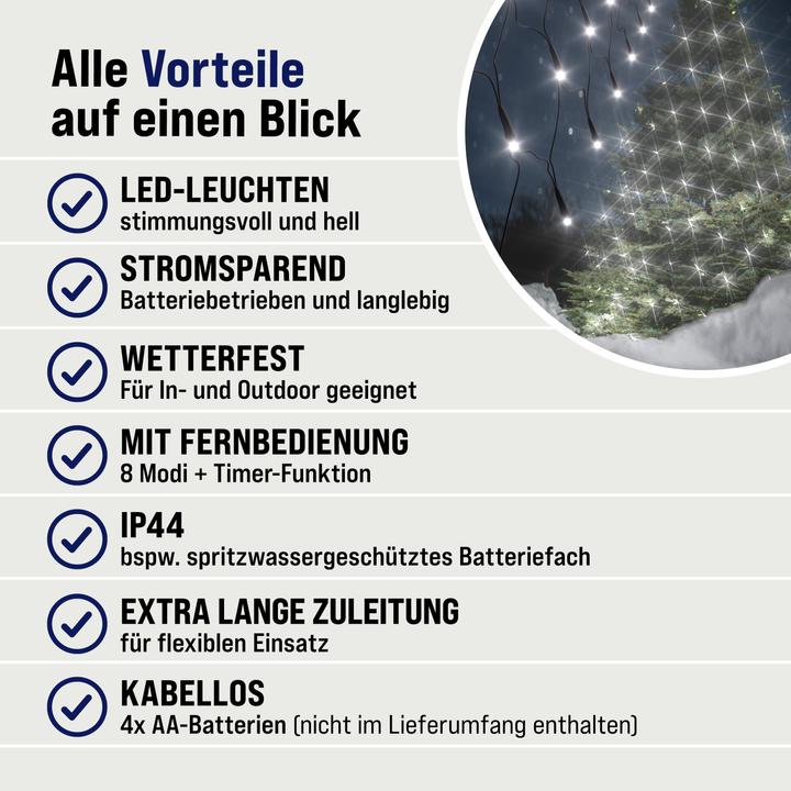 Nährwerte und Zutaten Monzana Netzlichterkette (1.20 m)