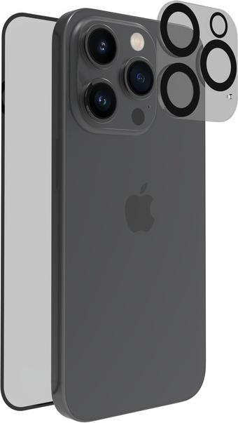 Image du produit Tiger Kit film en verre avec protection de la caméra (1 pièce(s), Apple iPhone 15 Pro)