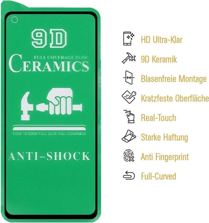 Produktbild Protectorking 3x Ceramic-Glass Full Cover HD Klar (3 Stück, Oppo Find X3 Lite)