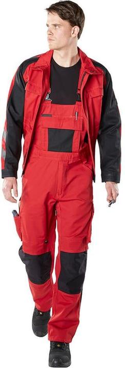 Actual product image Mascot unisex high-visibility long-sleeved shirt Wigton red size XL (3XL)