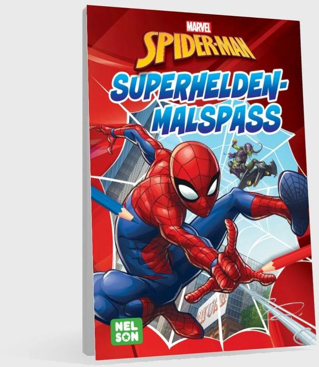 Immagine prodotto Spider-Man: il divertimento del supereroe da colorare