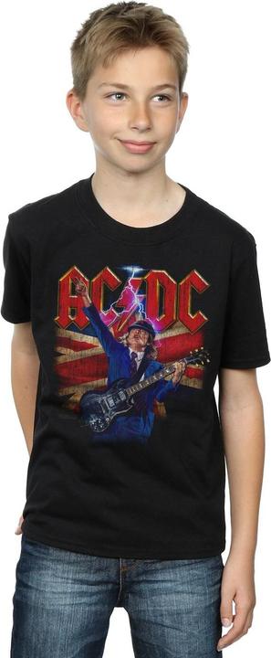Immagine prodotto AC/DC Angus Union Flag Lightning TShirt ragazzi (128)