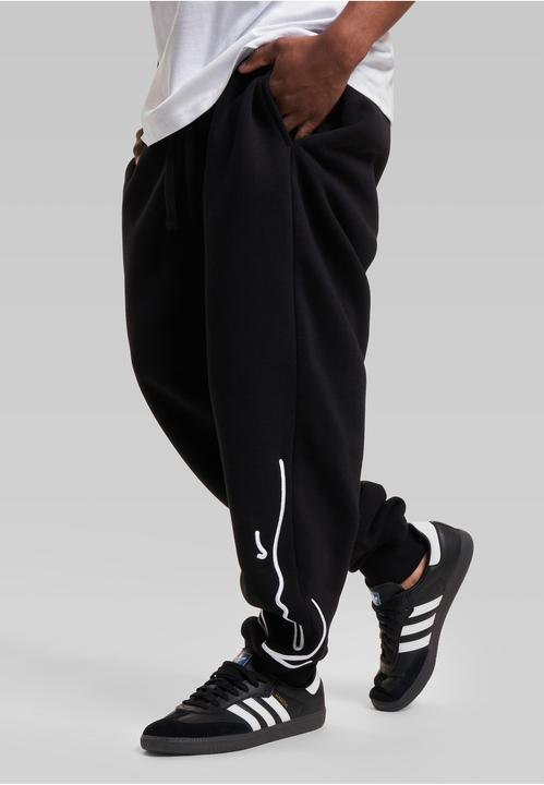 Actual product image Urban Classics KKMQ12007 Signature Sweatpants black - 16005 (S)