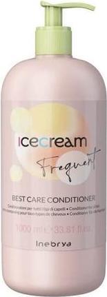 Actual product image Inebrya Ice Cream Frequent Best Care profesjonalna odżywka do włosów 1000ml (1000 ml)