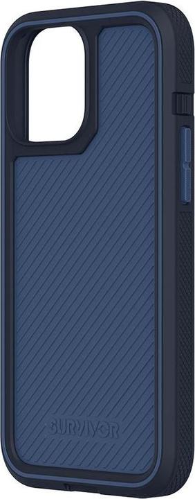 Griffin Survivor All-Terrain Earth, Coque, Apple, iPhone 13 Pro Max, 17 cm (6.7"), Bleu (Apple iPhone 13 Pro Max)