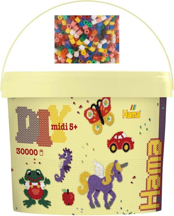 Productafbeelding Hama Strijkkralen in een emmer, 30.000 stuks.