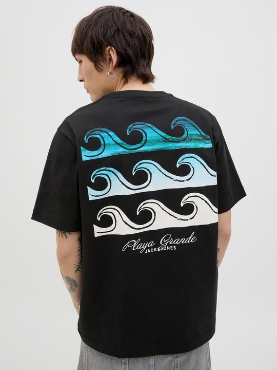 Actual product image Jack & Jones Gedruckt Rundhalsausschnitt T-shirt T-shirt (L)