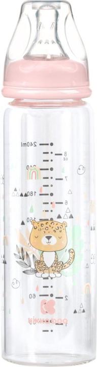 Immagine prodotto Kikkaboo Baby biberon in verre Savanna (240 ml)