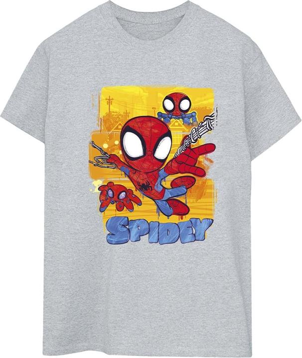 Spidey And His Amazing Friends Flying TShirt (S)
