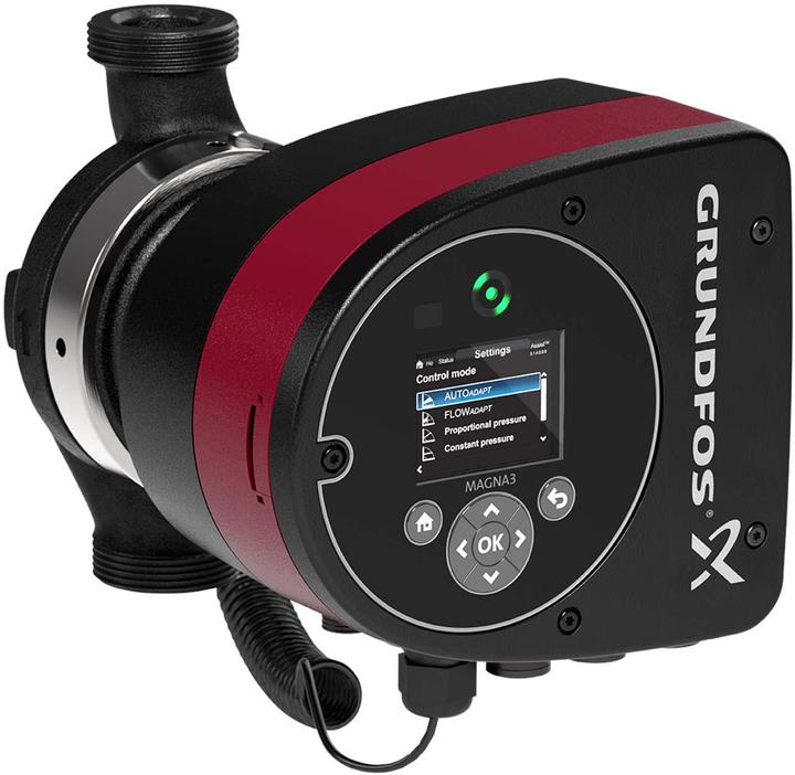 Productafbeelding Grundfos Elektronisch geregelde circulatiepomp MAGNA3 25-60 180 mm 1 1/2" 97924624