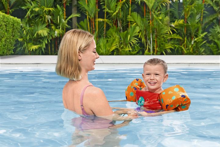Actual product image Bestway Puddle Jumper® buoyancy aid walrus with textile cover, 2-6 years (10-25 kg)