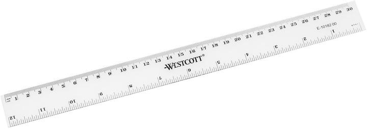 Produktbild Westcott Kunststofflineal 30cm (30 cm)