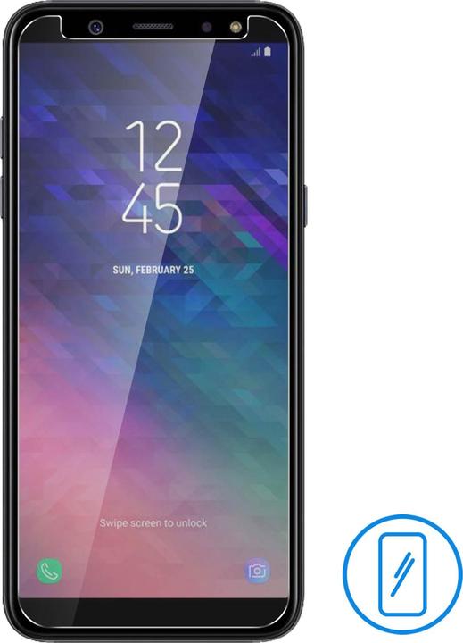 Image du produit Avizar Film clair comme du cristal, protection d'écran en verre (1 pièce(s), Samsung Galaxy A6)