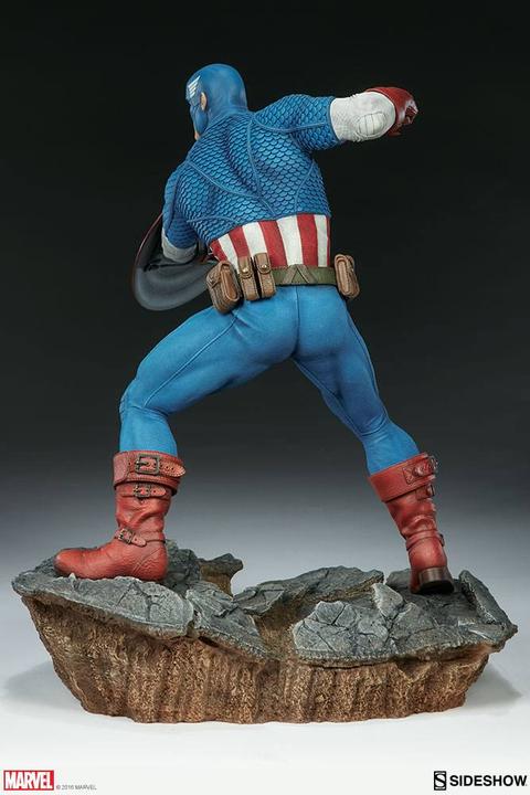 Actual product image Sideshow Avengers Assemble "Captain America" 1/5 Statue