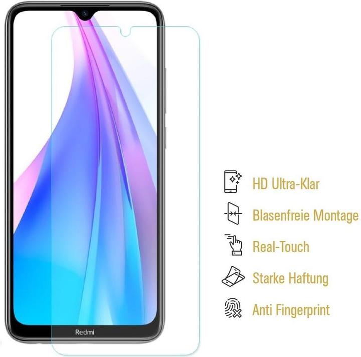 Produktbild Protectorking 2x Premium Displayschutzfolie 3D KLAR (2 Stück, Xiaomi Redmi Note 8)