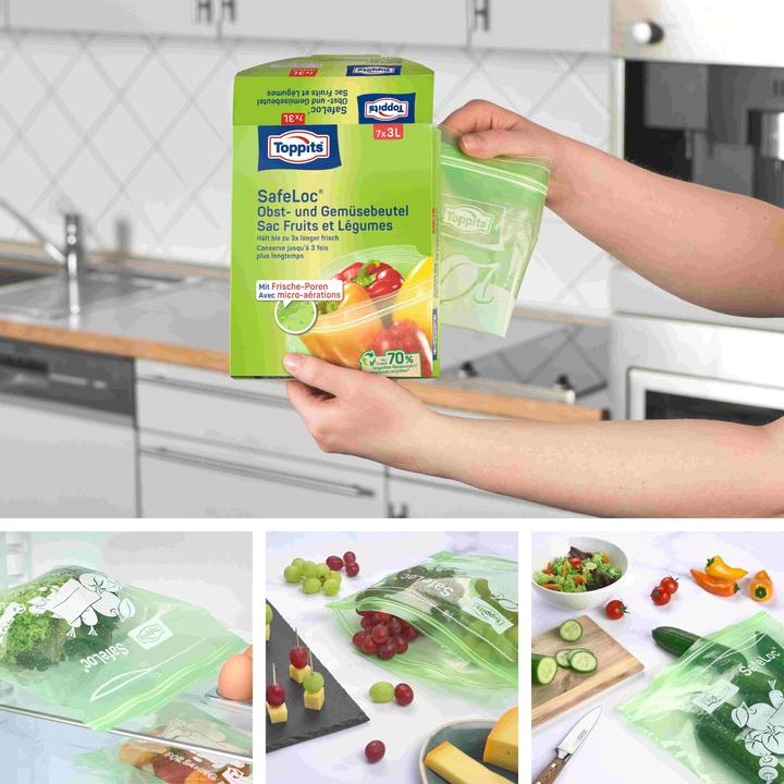 Actual product image Toppits Fruit & vegetable bags (7 x)