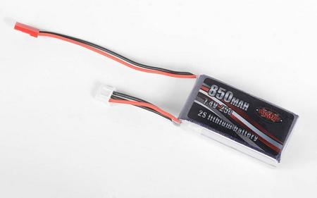 Produktbild Rc4Wd 7.4V 850mAh 2S LiPo (7.40 V, 850 mAh)