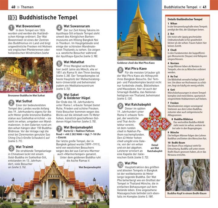 Produktbild TOP10 Reiseführer Bangkok (Deutsch, DK Verlag Reise, 2023)