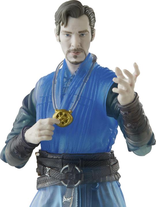 Actual product image Hasbro Legends Series Doctor Strange Astralform, 15 cm tall action figure, 2 accessories and 2 build...
