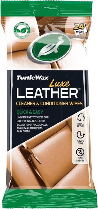 Turtle Wax Wipes Tw For Leather 24pcs