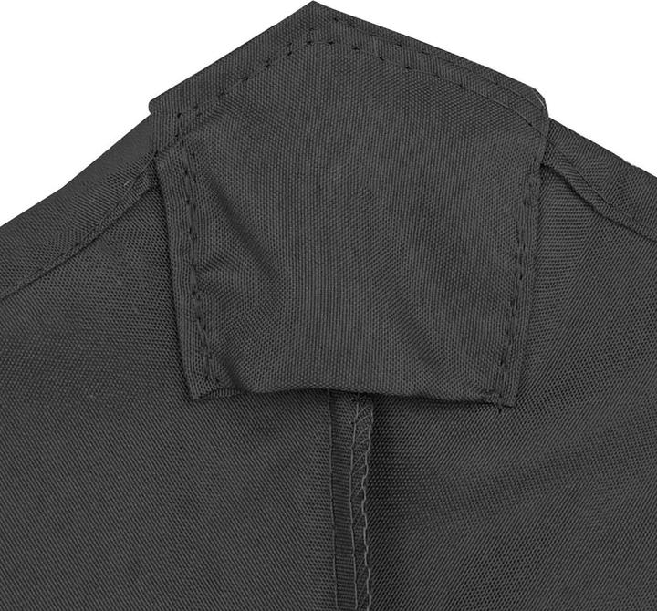 Produktbild Mendler Ersatz-Bezug für Sonnenschirm Florida, Sonnenschirmbezug Ersatzbezug, Ø 3m Polyester 6kg - anthrazit (2.90 m)