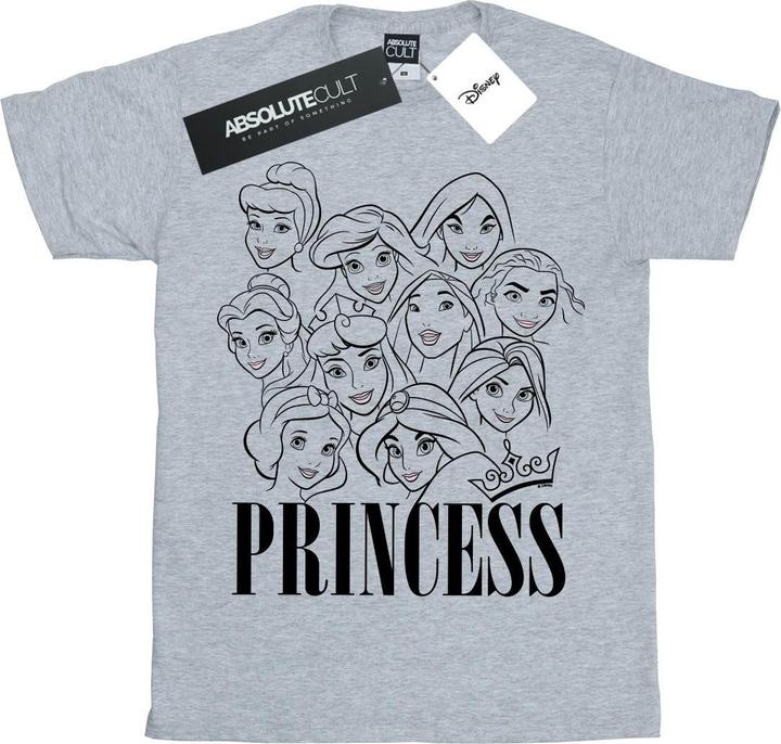 Produktbild Disney Princess Multi Faces TShirt Mädchen (128)