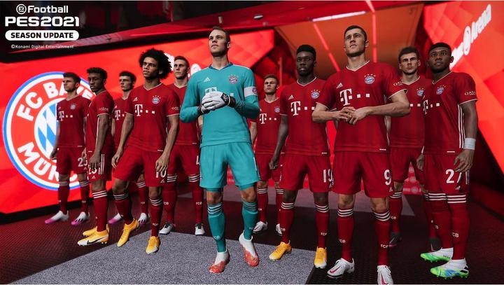 Actual product image Konami eFootball PES 2021 Season Update (PS4, Multilingual)