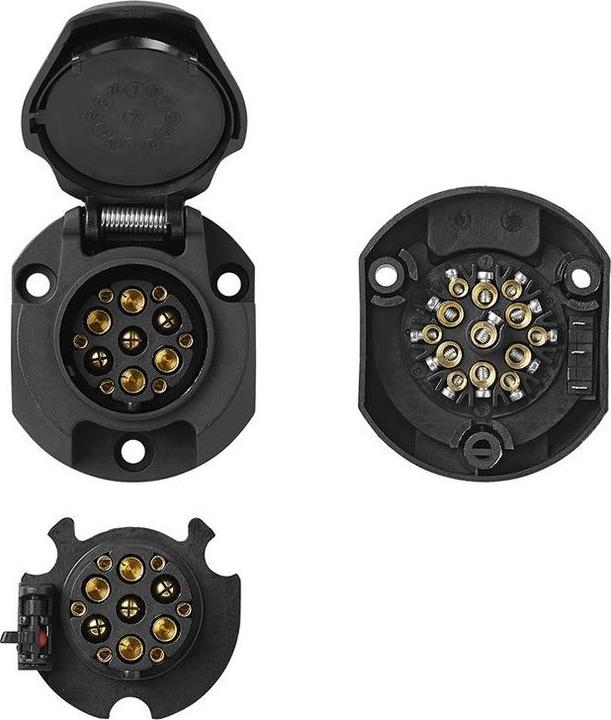 Actual product image ProPlus Socket 13-pin PVC system Multicon West in blister pack