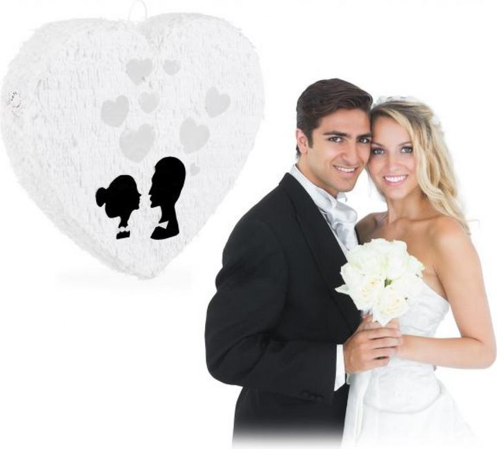 Produktbild Relaxdays Pinata Hochzeit