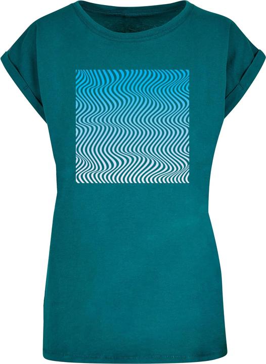 Actual product image Merchcode Ladies Summer - Wavy Pattern T-Shirt - 112601 (M)