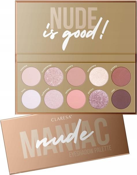 Image du produit Claresa Palette d'ombres à paupières Nude Maniac (Nude Maniac)