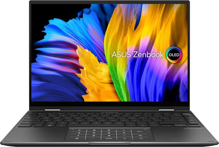 ASUS UN5401QA-KN186W AMD Ryzen 9 5900HX 14 pollici WQXGA+ 16GB 512GB SSD UMA W11H Nero giada (P) (14", AMD Ryzen 9 5900HX, 512 GB)