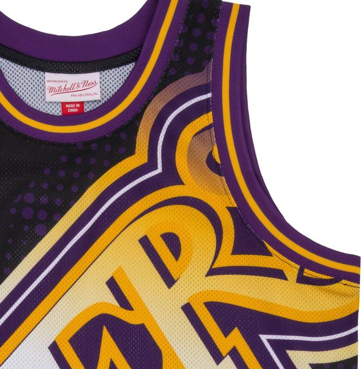 Immagine prodotto Mitchell & Ness M&N Big Face 7.0 Maglia Canotta Moda Los Angeles Lakers - M (M)