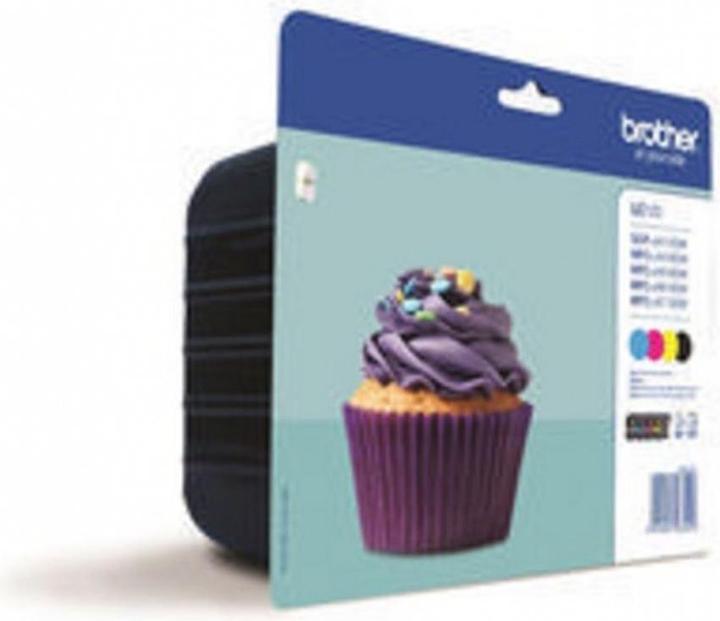 Produktbild Brother LC-123VALBP Value Pack (M, C, Y, BK)