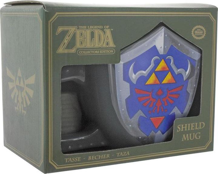 Actual product image Paladone Products Legend of Zelda mug Hylian Shield 11 cm (1 x)