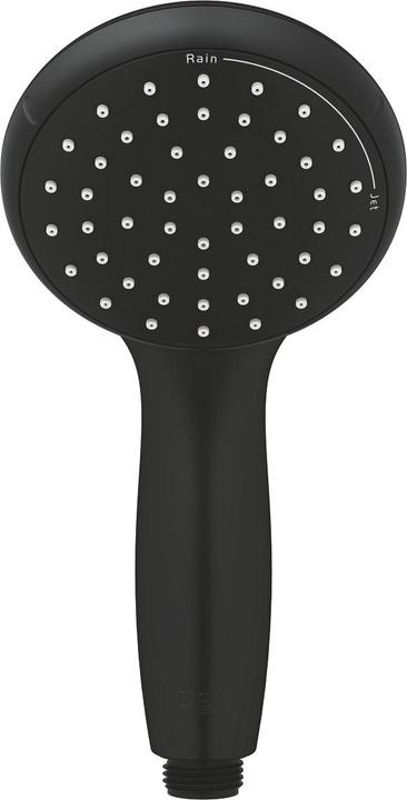 Produktbild Grohe Vitalio Start 100 QuickFix Handbrause, energiesparend, mattschwarz (2 Strahlarten)