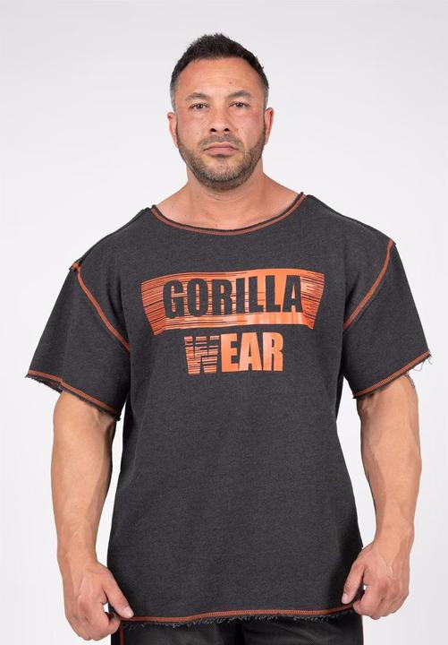Immagine prodotto Gorilla Wear Wallace Workout Top Grau/Orange (S, M)